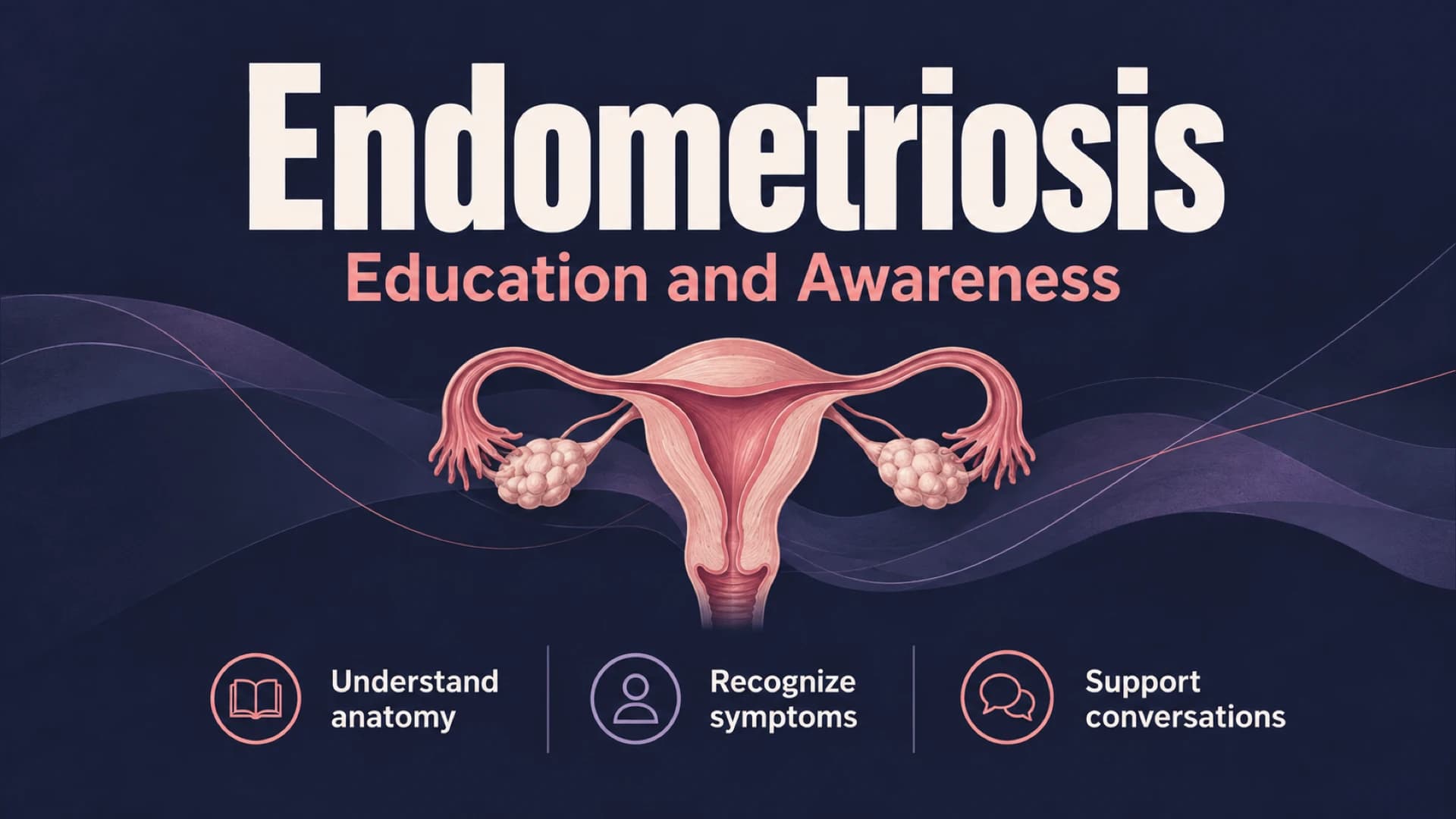 Vorschau 1 der Präsentationsvorlage Endometriose-Aufklärung und Gesprächsführung – PowerPoint-Vorlage