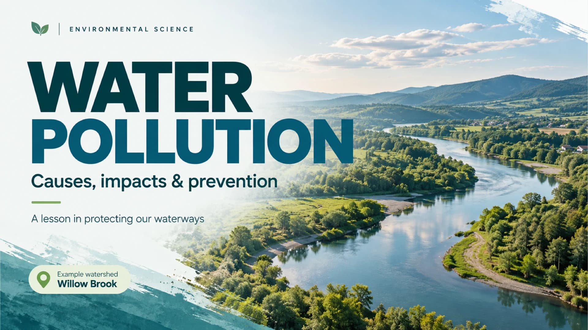 Water Pollution Causes, Impacts and Prevention Lesson