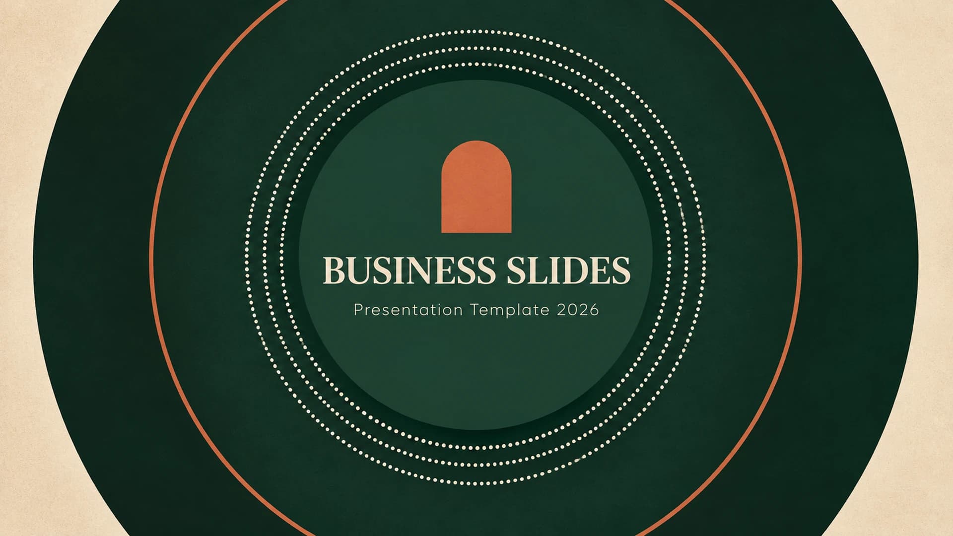 Business Slides Presentation with Morph Lens Transitions