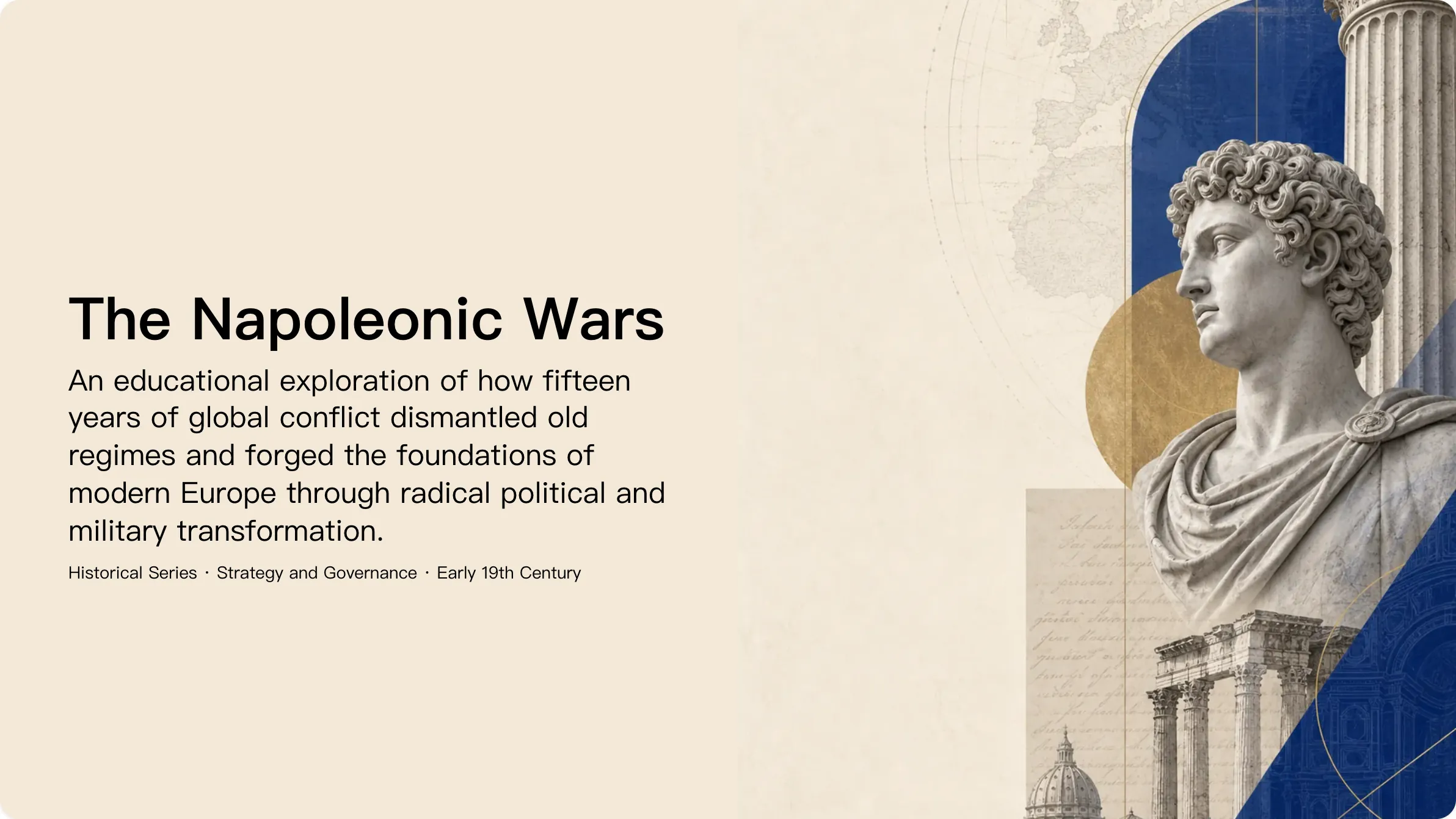 History Subject for High School presentation template presentation template