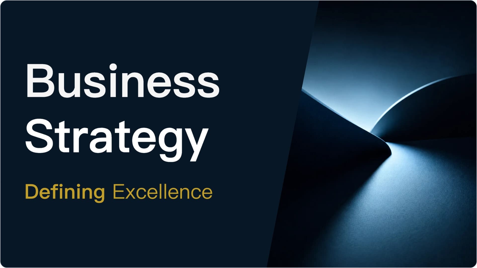 Business Strategy & Corporate Transformation Presentation Template presentation template