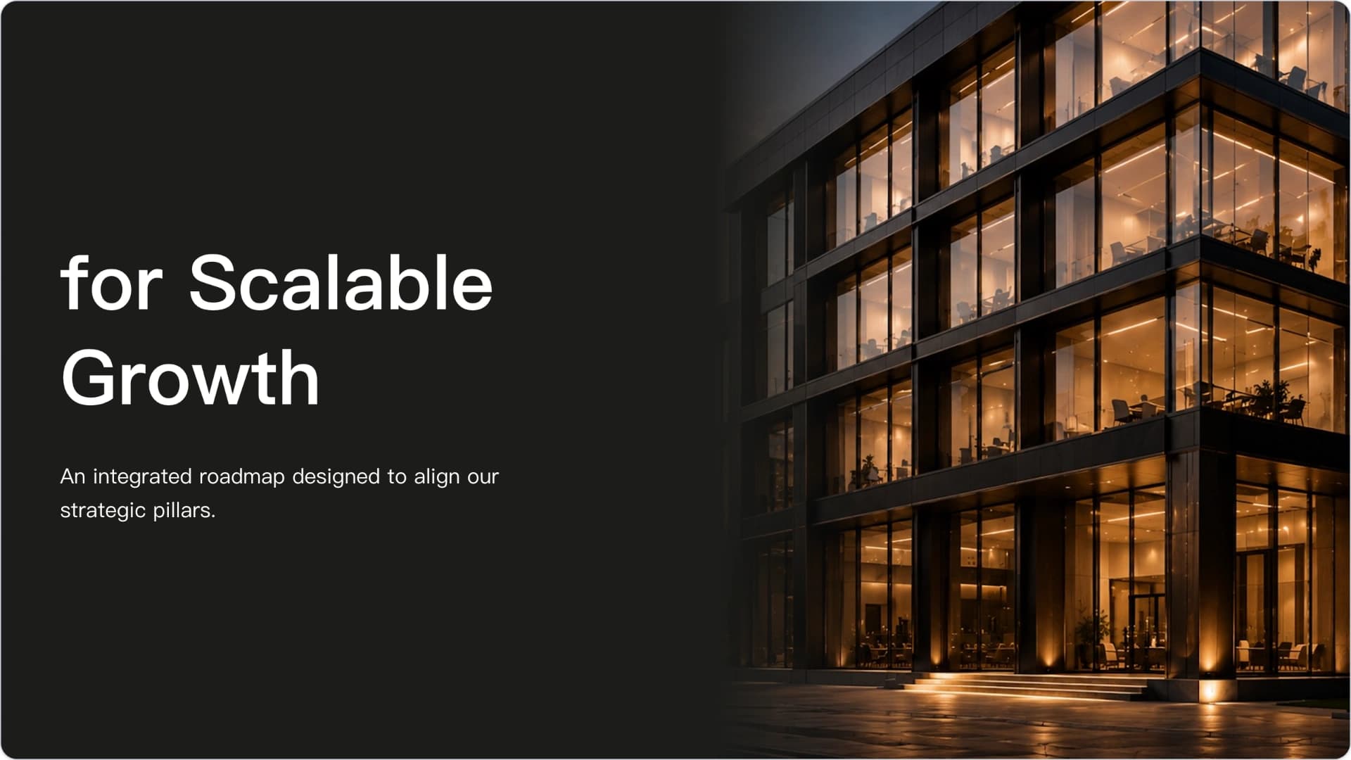 Real Estate & Architecture Strategic Growth Plan Presentation Template presentation template